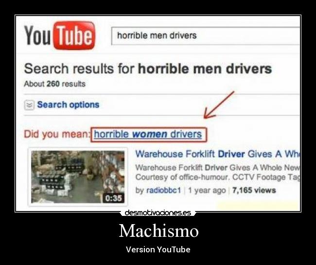Machismo - Version YouTube