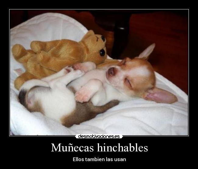 Muñecas hinchables - Ellos tambien las usan