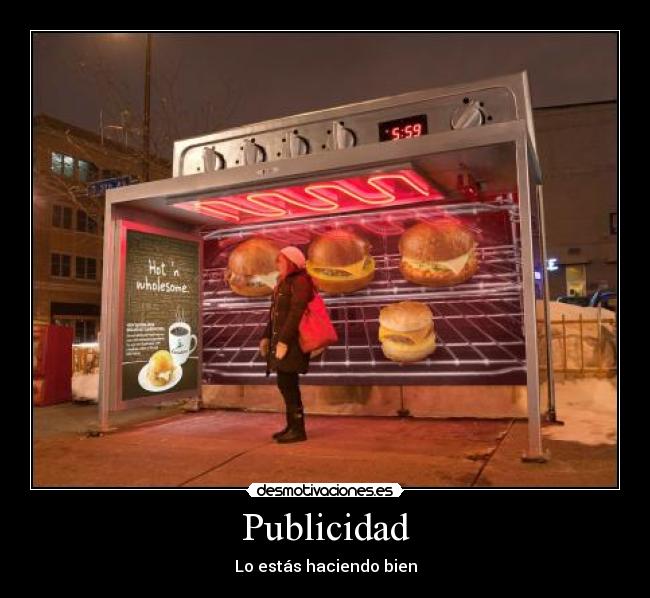 Publicidad - Lo estás haciendo bien