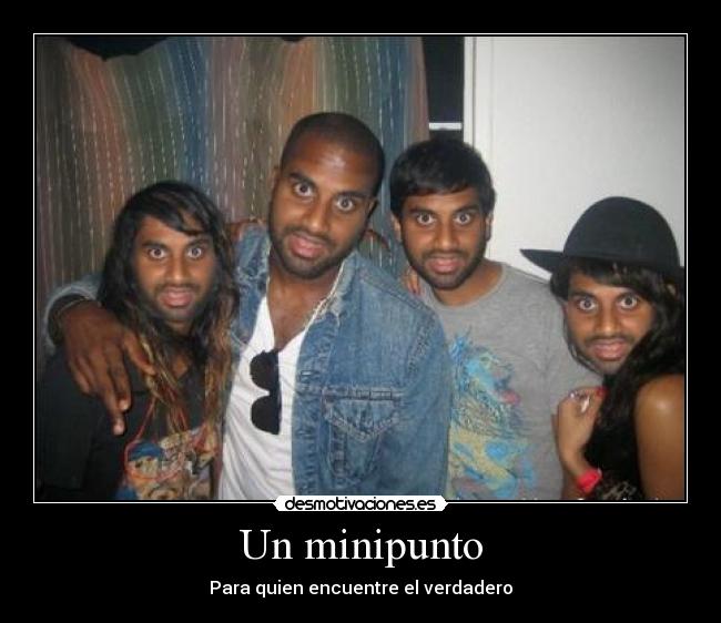 Un minipunto - Para quien encuentre el verdadero