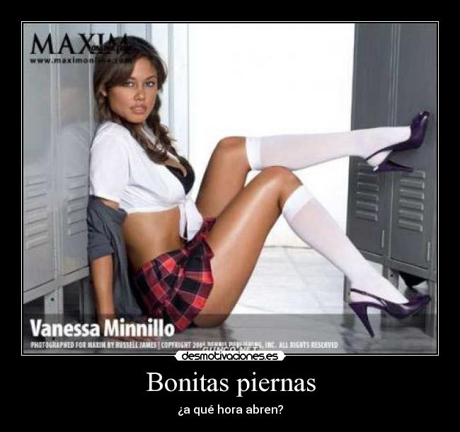 Bonitas piernas - ¿a qué hora abren?