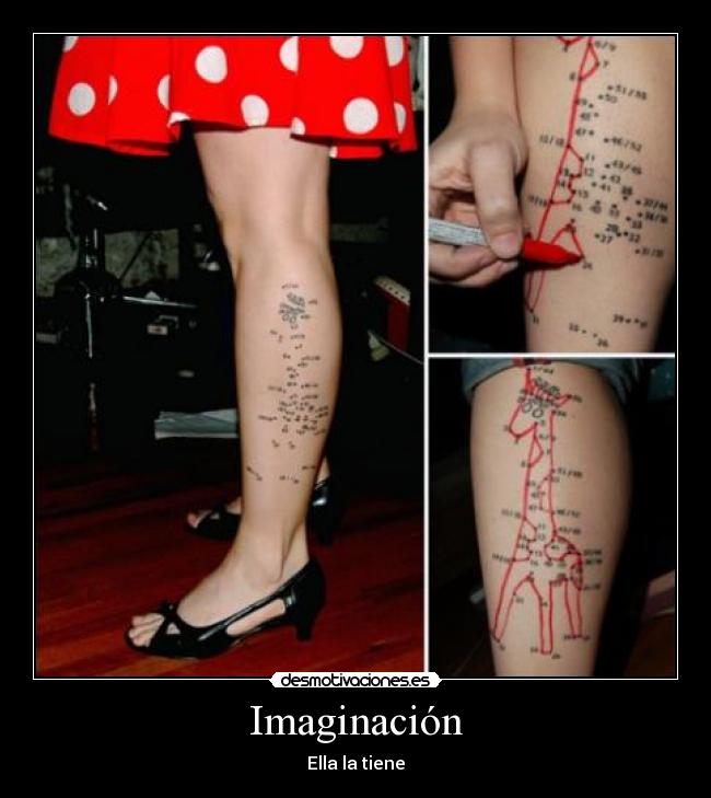 Imaginación - Ella la tiene