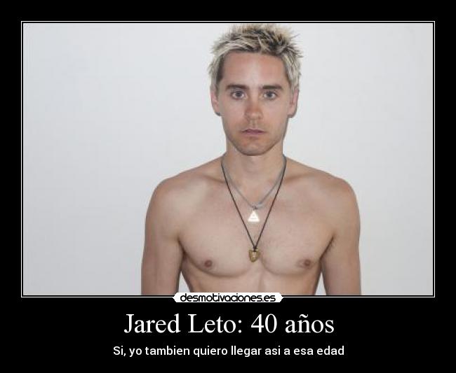 Jared Leto: 40 años - 