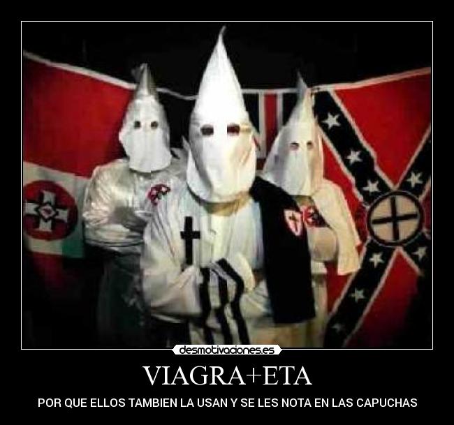 VIAGRA+ETA - POR QUE ELLOS TAMBIEN LA USAN Y SE LES NOTA EN LAS CAPUCHAS