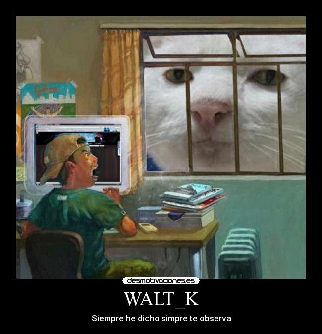 WALT_K - Siempre he dicho simpre te observa