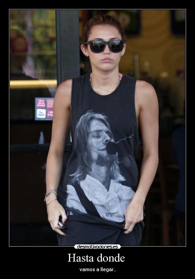 Hasta donde - vamos a llegar..