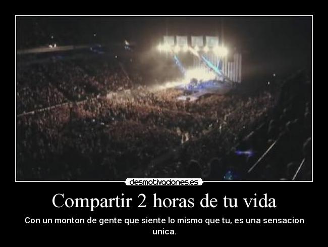 Compartir 2 horas de tu vida - 