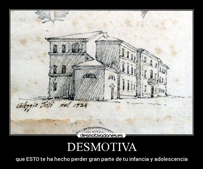 DESMOTIVA - que ESTO te ha hecho perder gran parte de tu infancia y adolescencia