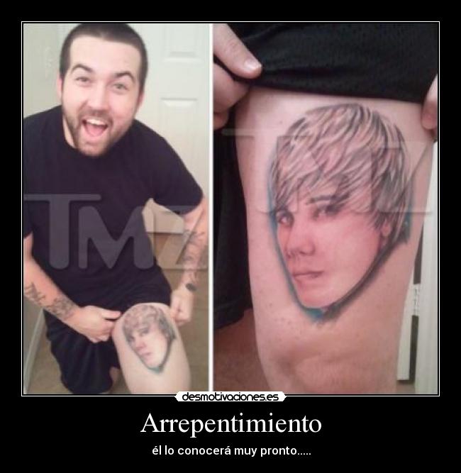 carteles justin bieber desmotivaciones