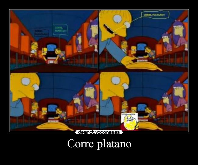 Corre platano -