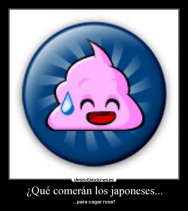 carteles comeran japoneses cagar rosa desmotivaciones