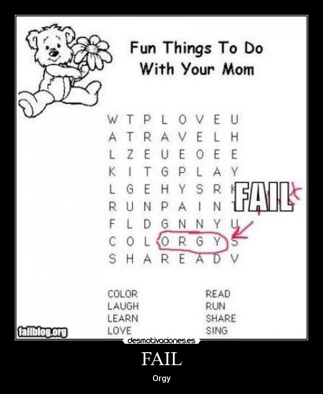 carteles fail fail desmotivaciones