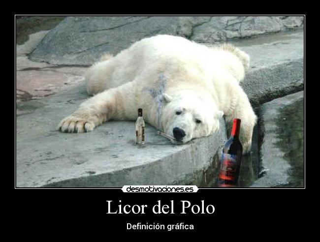 Licor del Polo - Definición gráfica