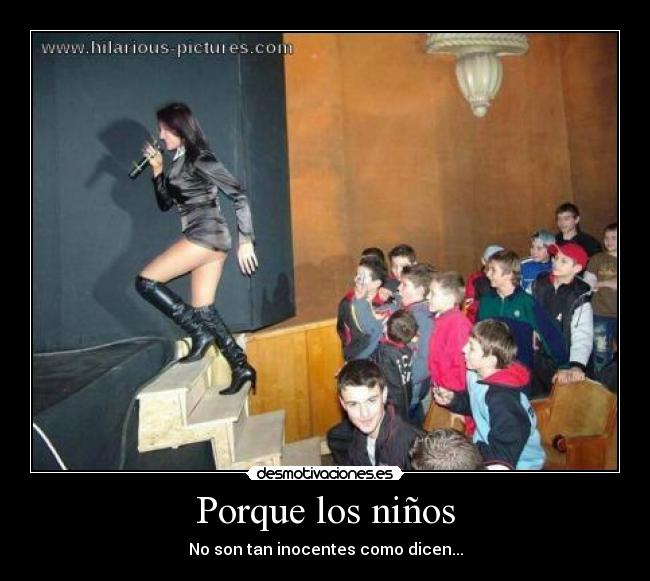Porque los niños - 
