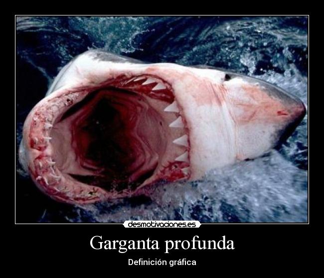 Garganta profunda - Definición gráfica