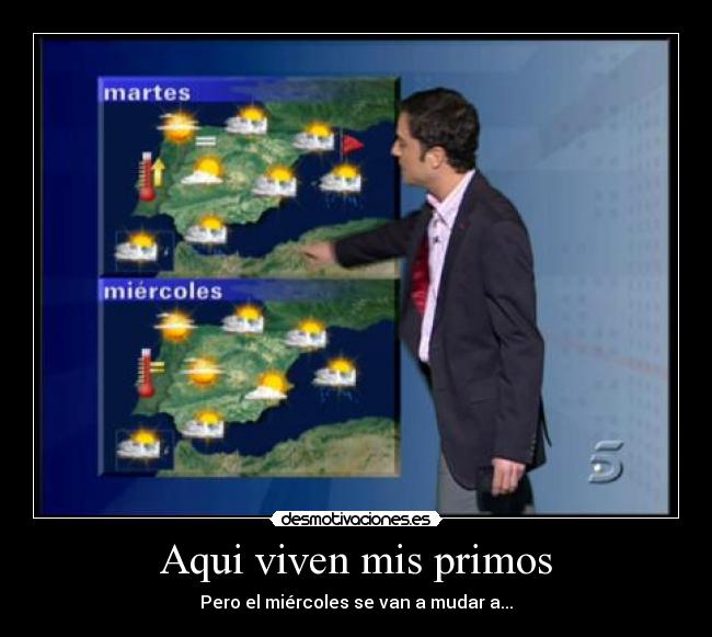 Aqui viven mis primos - 