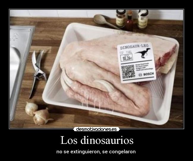 Los dinosaurios -