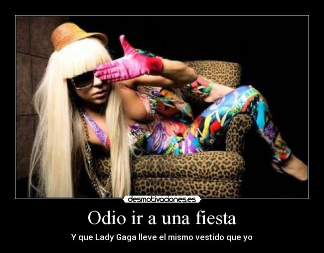 Odio ir a una fiesta - 