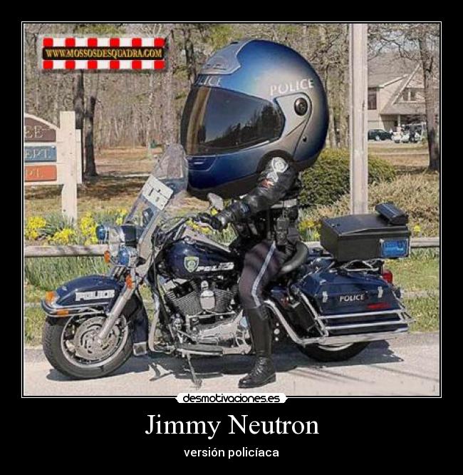 Jimmy Neutron - versión policíaca