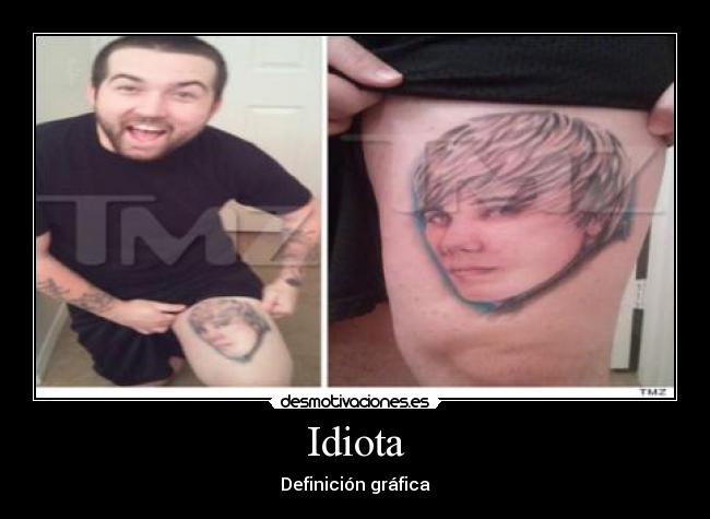Idiota - Definición gráfica