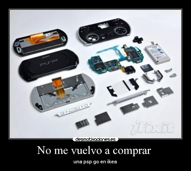 No me vuelvo a comprar -