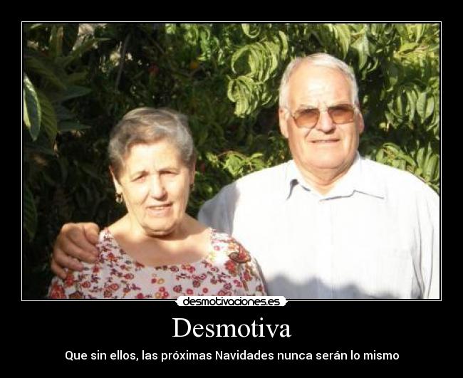 Desmotiva - Que sin ellos, las próximas Navidades nunca serán lo mismo