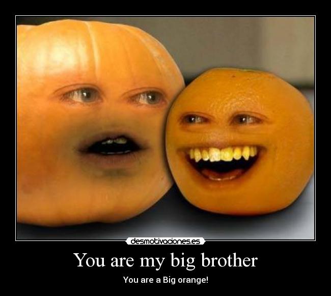 You are my big brother - 