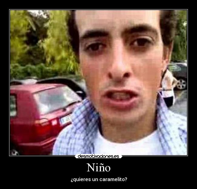 Niño - ¿quieres un caramelito?