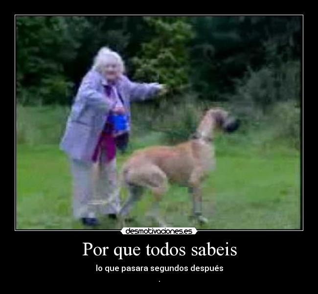 Por que todos sabeis - 