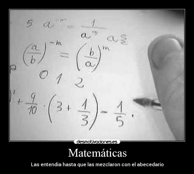 Matemáticas - 