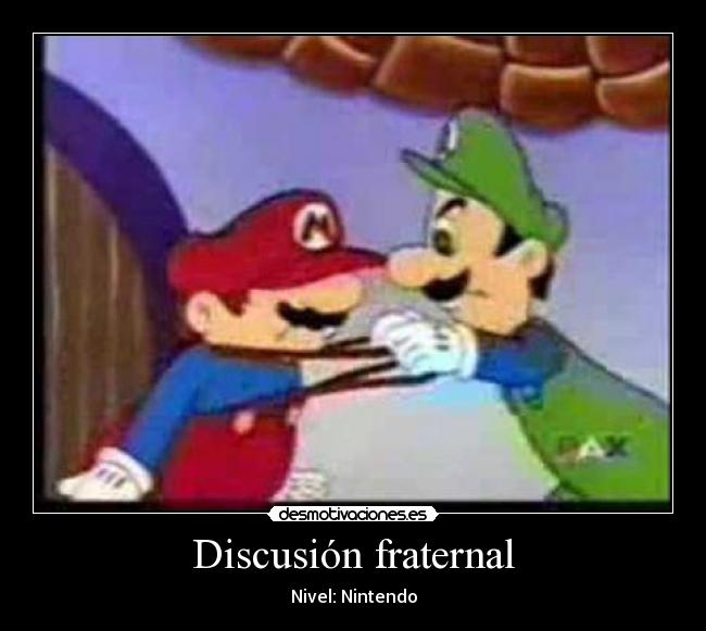Discusión fraternal - Nivel: Nintendo