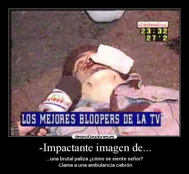 -Impactante imagen de... - 