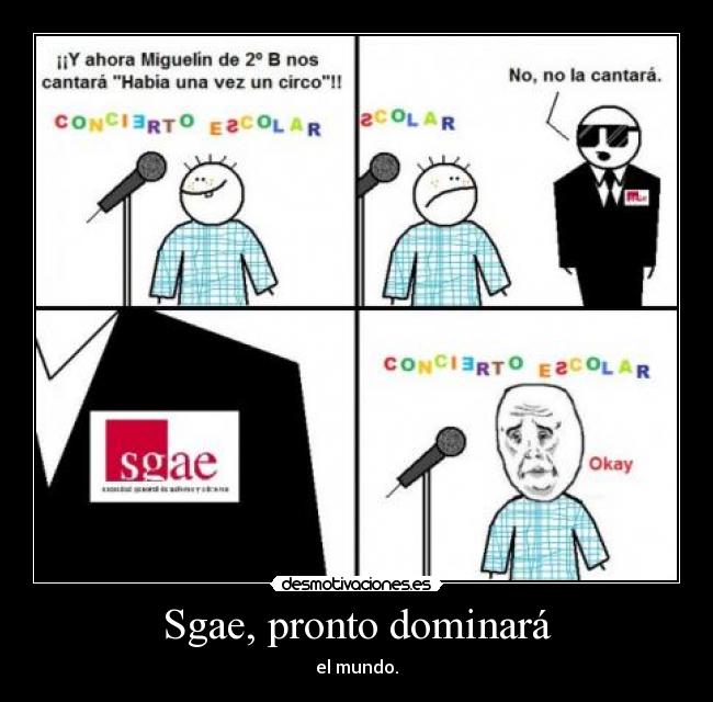 Sgae, pronto dominará - 