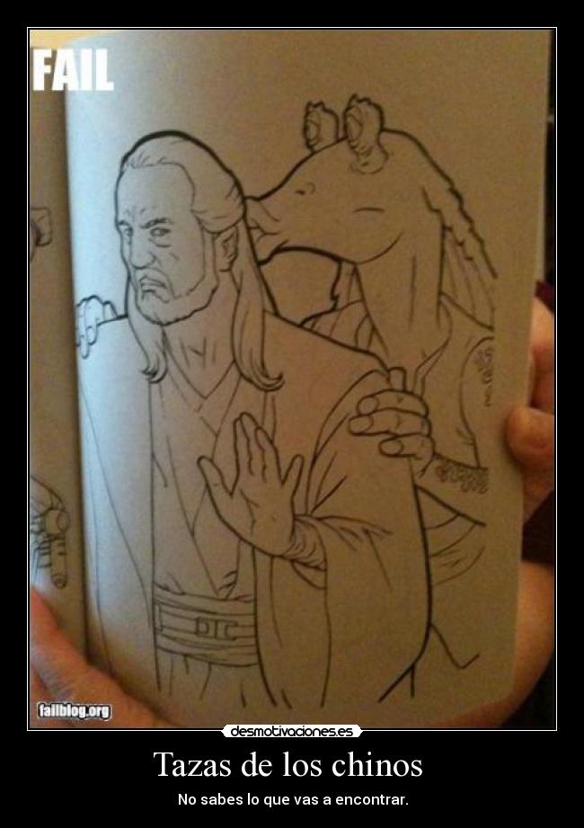 Tazas de los chinos - No sabes lo que vas a encontrar.