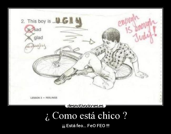 ¿ Como está chico ? - 