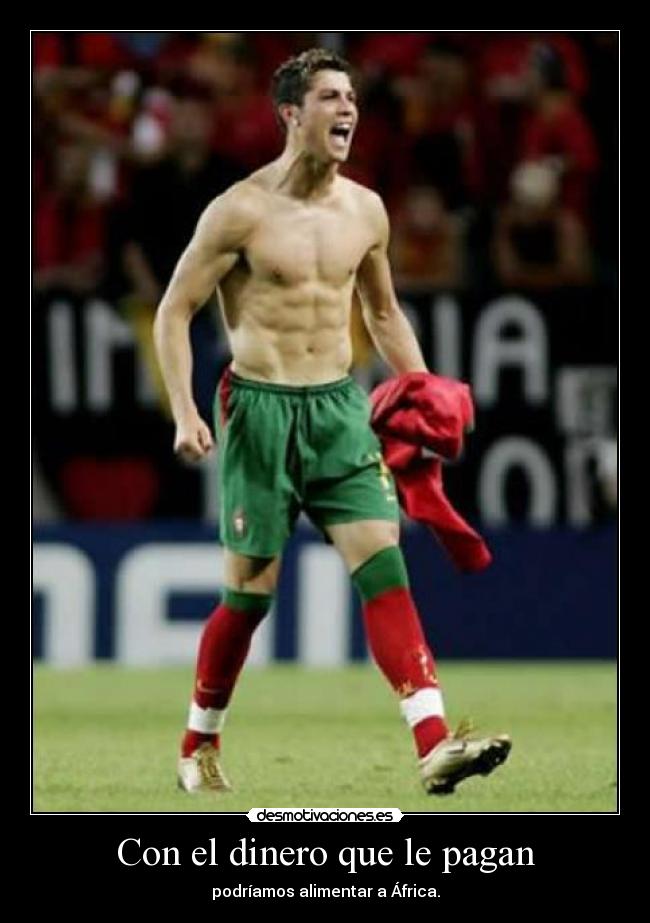 Con el dinero que le pagan - 