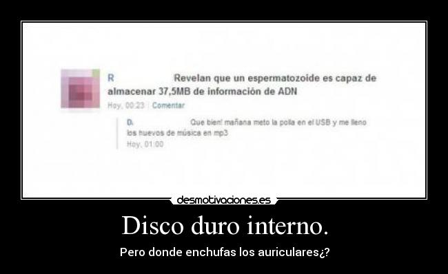 Disco duro interno. - 