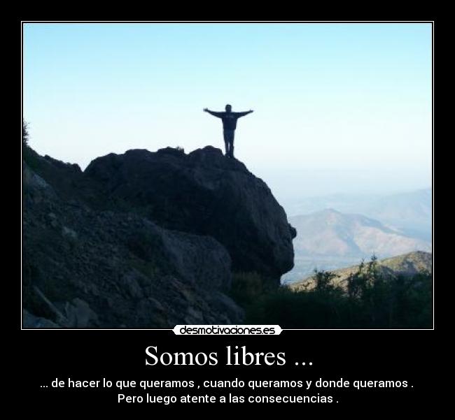 Somos libres ... -