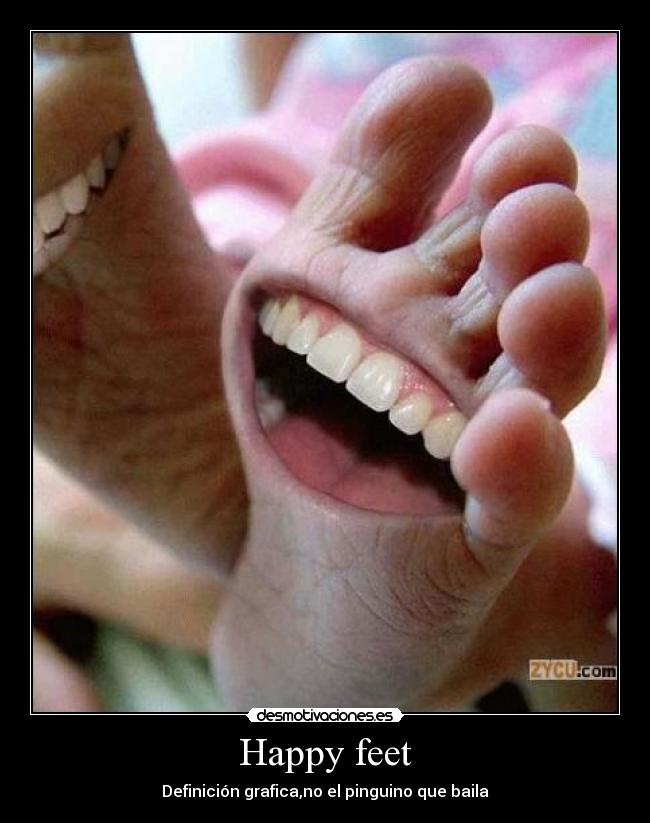 Happy feet -