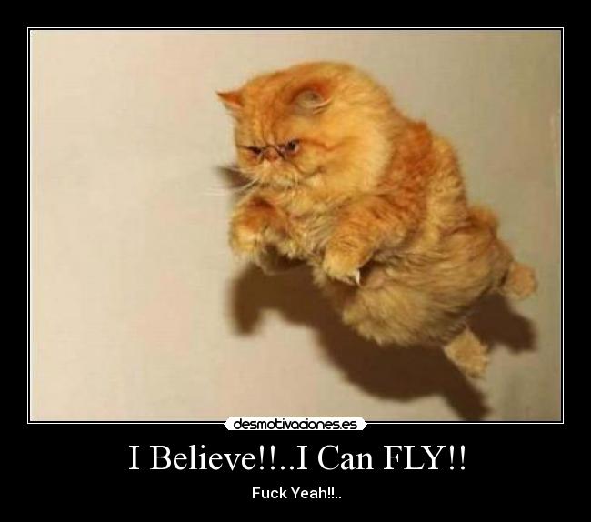I Believe!!..I Can FLY!! -