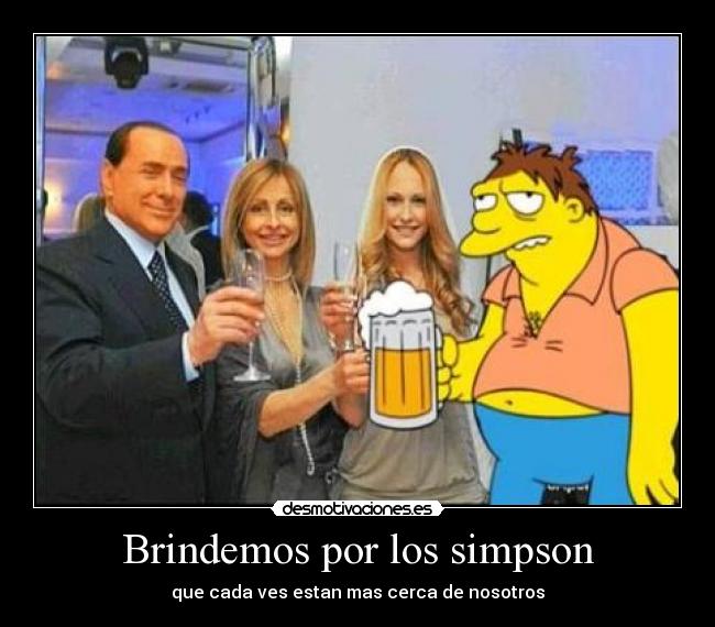 Brindemos por los simpson -