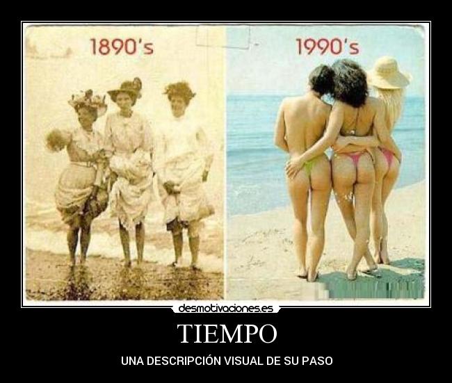 TIEMPO - UNA DESCRIPCIÓN VISUAL DE SU PASO