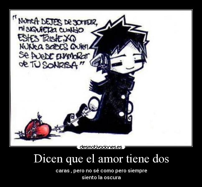 Dicen que el amor tiene dos - 