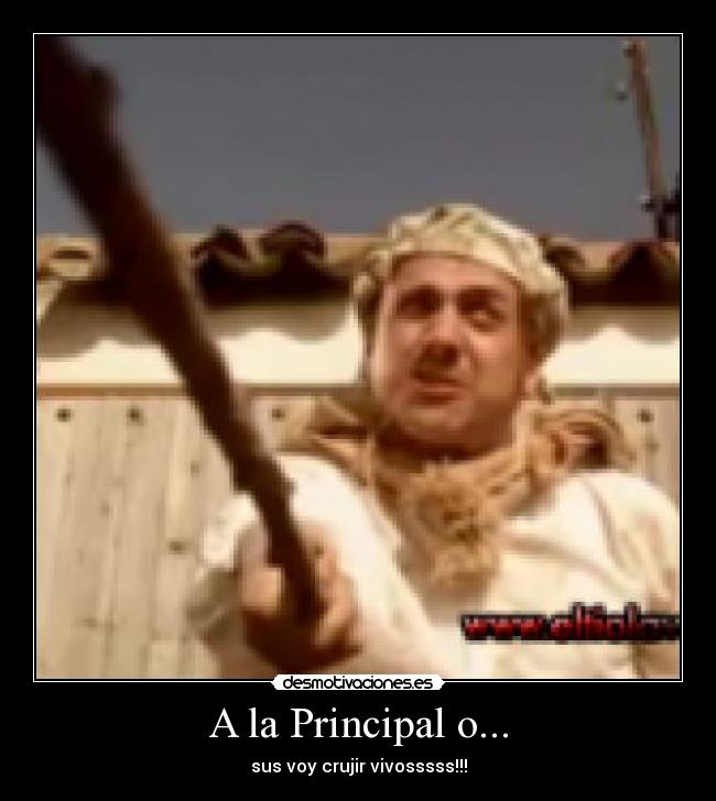 A la Principal o... - 
