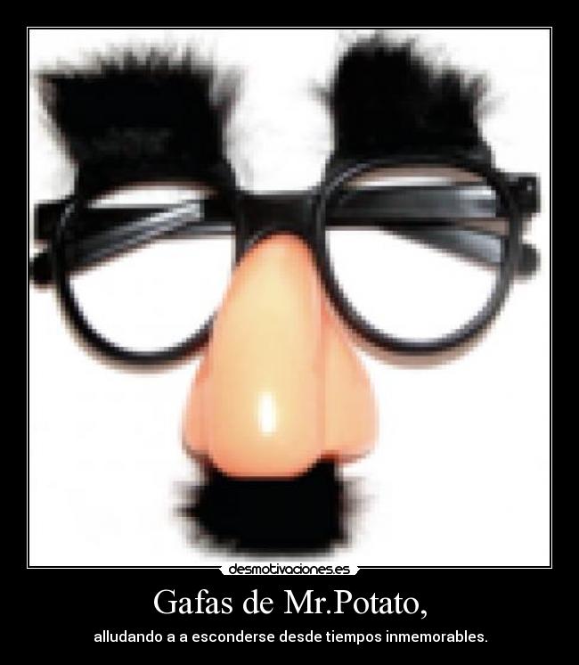 Gafas de Mr.Potato, - 