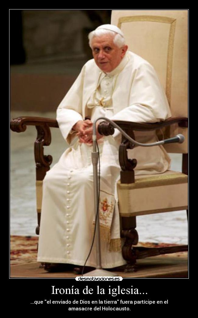 Ironía de la iglesia... - 