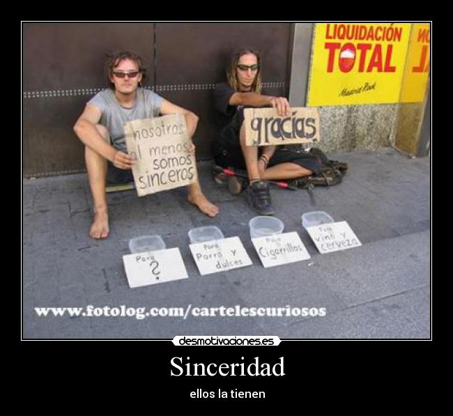 Sinceridad -