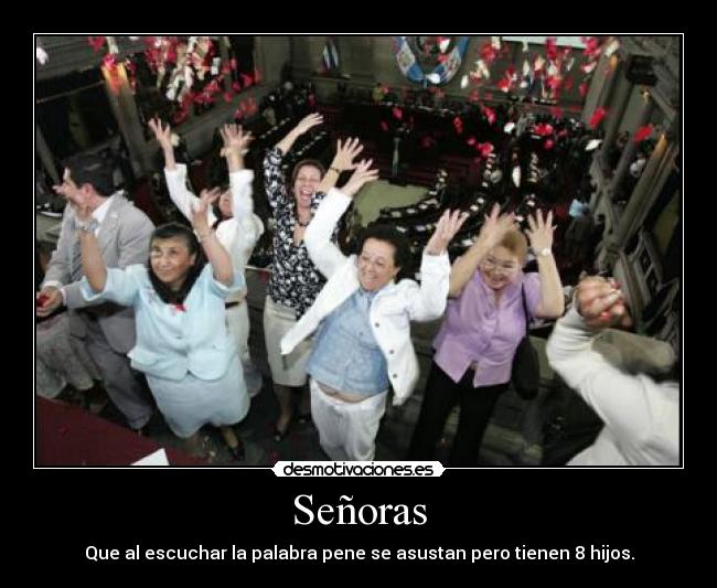 Señoras -