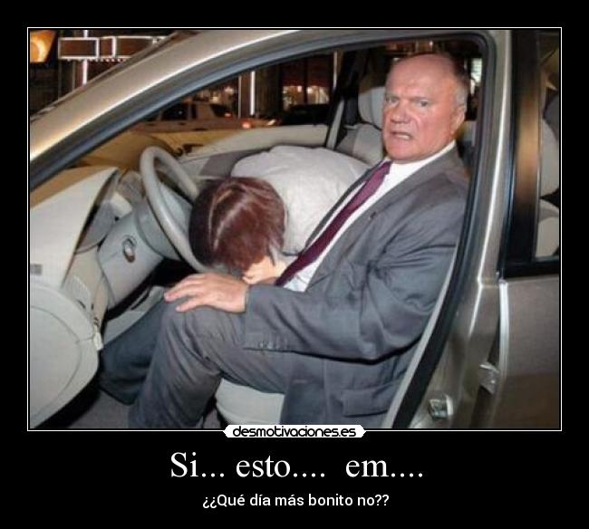 Si... esto.... em.... - ¿¿Qué día más bonito no??
