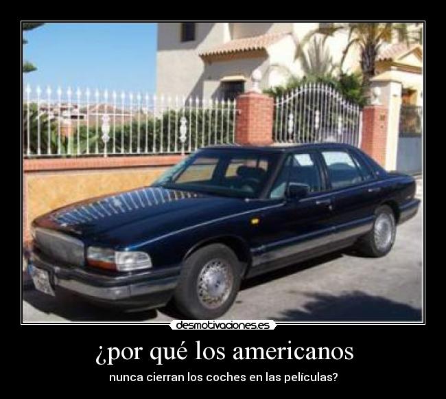 ¿por qué los americanos -